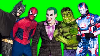 Fat Batman And Iron Man Do Sports