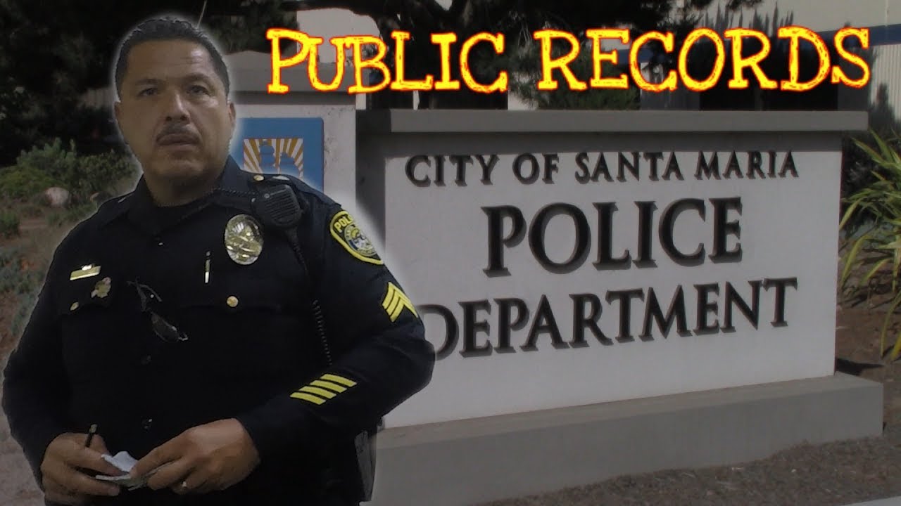 "WE PROBABLY DON'T HAVE IT" *SGT. VALLE QUESTIONED ABOUT PUBLIC RECORDS