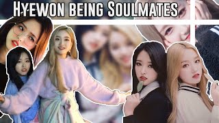 Olivia Hye and Gowon Being Soulmates | Hyewon Moments