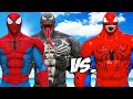 Spiderman Muscle & Venom VS Spider-Venom - EPIC BATTLE
