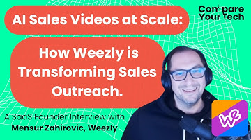 How Weezly is Transforming Sales Outreach. A SaaS Founder Interview with Mensur Zahirovic, Weezly
