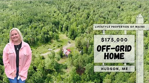 Off-Grid Home on 28± Acres | Maine Real Estate