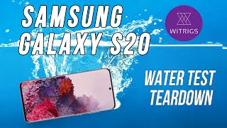 Waterproof Test | Galaxy S20  waterproof rating?