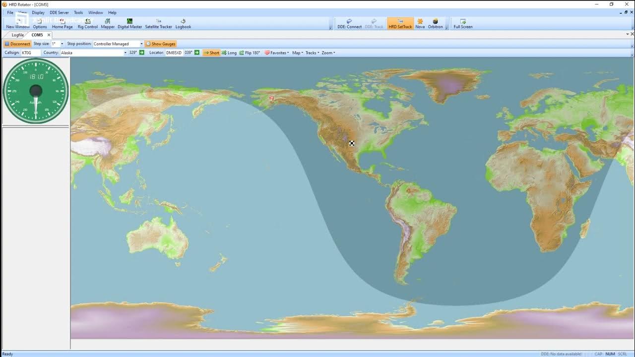 PC controlled antenna rotator YouTube