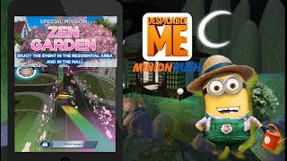 Zen Garden Update Minion Rush Special Mission Walktrough