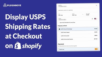 Display USPS Shipping Rates at Checkout on Shopify
