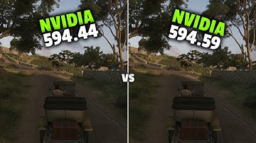 Nvidia Drivers (591.44 vs 591.59) Test in New Games RTX 3060TI