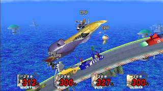 [Wii] Super Smash Bros. Brawl - CPU Fighters 99-Stock Special Brawl on Big Blue