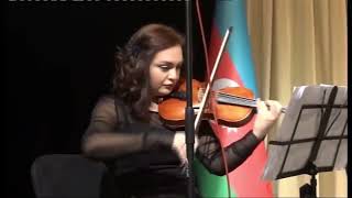 Mustafayeva Tahirə - cello, Məmmədova Nigar - piano, Xanlarova Pərvanə - violin. Trio.