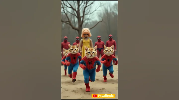 Watch the video about Spider-Cat’s Squid Game Adventure Begins