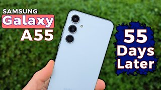 Samsung Galaxy A55 - 55 Days Later Review!