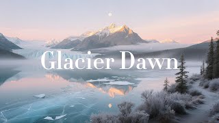 ❄️ 100% Ad-Free Glacier Dawn Healing Music | Calm, Clarity, Relaxation, and Emotional Balance