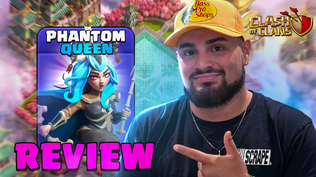 НОВИНКА! Легендарный скин Королевы Призраков (Clash Of Clans)