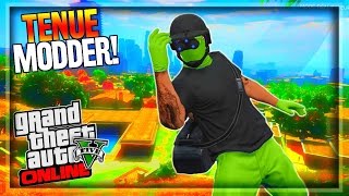 AVOIR UNE TENUE FULL MODDER SUR GTA ONLINE ! [1.38] [GLITCH]