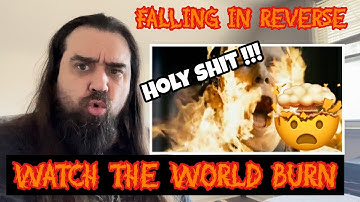First Time Reaction | Falling in Reverse - Watch the World Burn - Reaction #watchtheworldburn