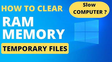 How To Clear RAM Cache Memory and Temporary Files in Windows 11  2022 | Clear RAM Windows 10
