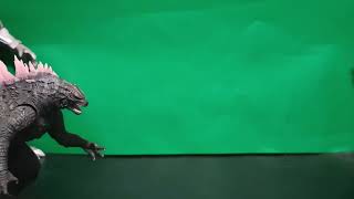 Godzilla evolved running test