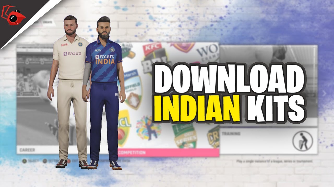 How to get real INDIAN team in CRICKET 22 ??