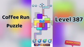 ☕ Coffee Run Puzzle Level 387 Walkthrough 🔍 | Coffee Run Level 387