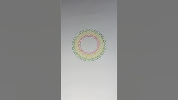 Never Regret❤️“Subscribe for more Spirograph! #Art #Spirograph #ASMR #Trending #Shorts”