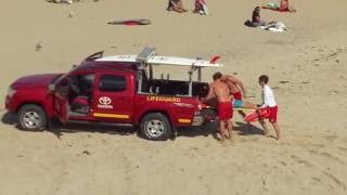 Lifeguards Show off Vehicles, Skills During News Conference