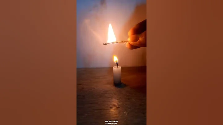 🔥 fire smoke amazing experiment with candle | science experiment | #exprement #shorts