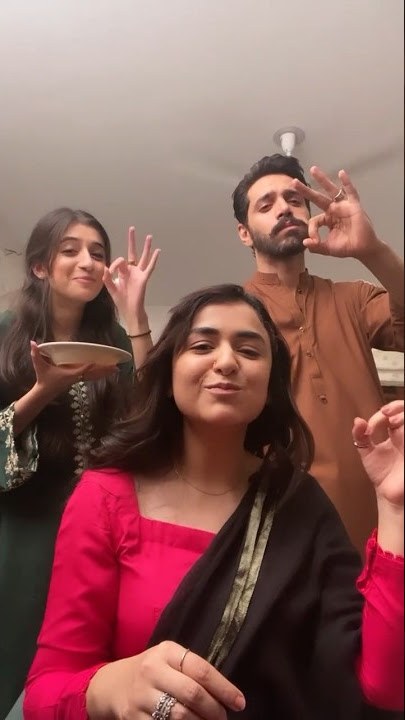 Tere bin drama behind the scenes#golgappa#wahaj#yumnazaidi