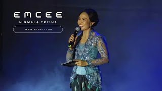 MC Show Reel  Nirmala Trisna, Bali, Indonesia