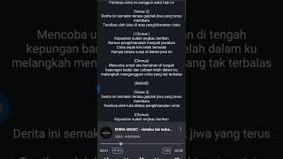 #cintakutakterbalas#ediramusic #edylovera#liriklagu #fypyoutube #shortyoutube