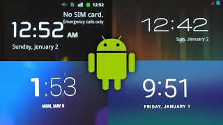 Old Stock Android Lock Screens!