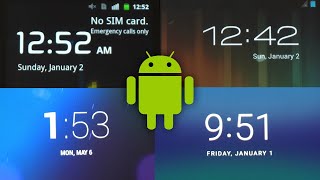 Old Stock Android Lock Screens!