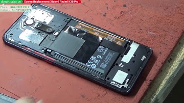Replace the screen Xiaomi Redimi k 20 pro ★HOW TO★GUIDE
