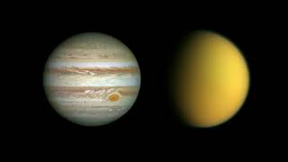 Space Sounds: Jupiter's EM Noise and Titan's Surface Wind ( 12 Hours )