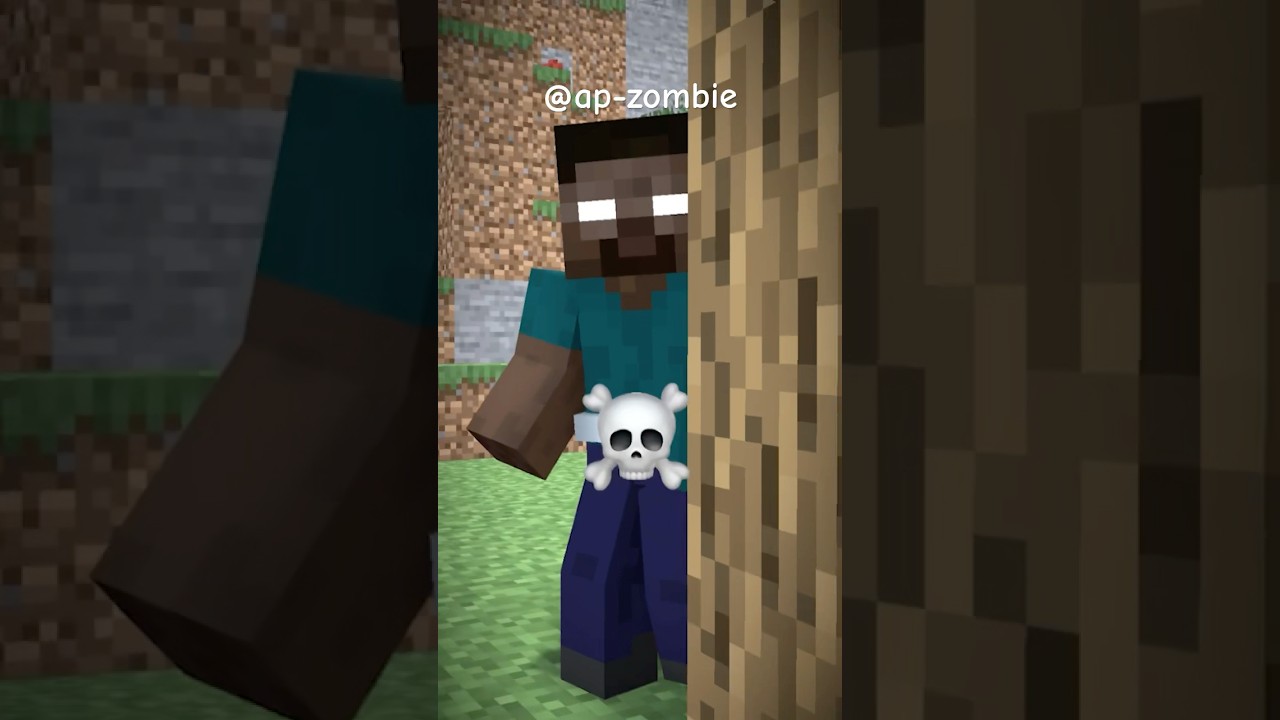 Zombie × Herobrine 🔥| Transform Belt #minecraft #shorts