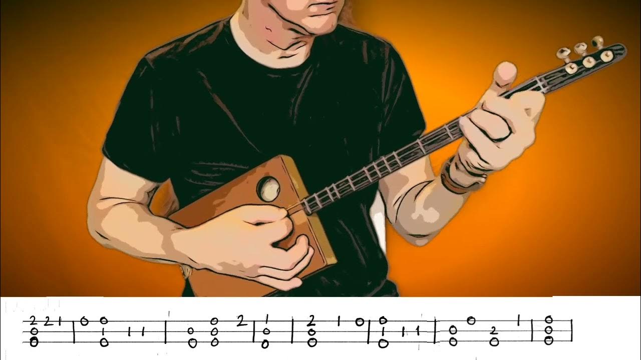 Nearer, My God to Thee Music/Tabs for Stick Dulcimer/Merlin Seagull M4