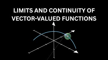LIMITS AND CONTINUITY OF VECTOR-VALUED FUNCTIONS