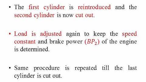 Measurement of Frictional Power (Morse Test) of IC Engines part-III