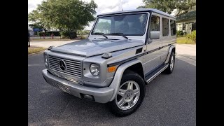RARE FIND! 2002 Mercedes Benz G500 G-Wagon SUV with Only 53K Original Low Miles!