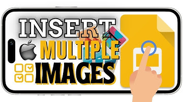 Insert Multiple Images on your Slides on your the Google Slides App (iPhone Version)