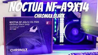 Unboxing Noctua NF-A9x14 chromax black - Case Mini ITX