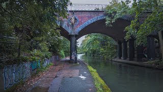 A Rainy London Walk along Regent’s Canal  Paddington to King’s Cross
