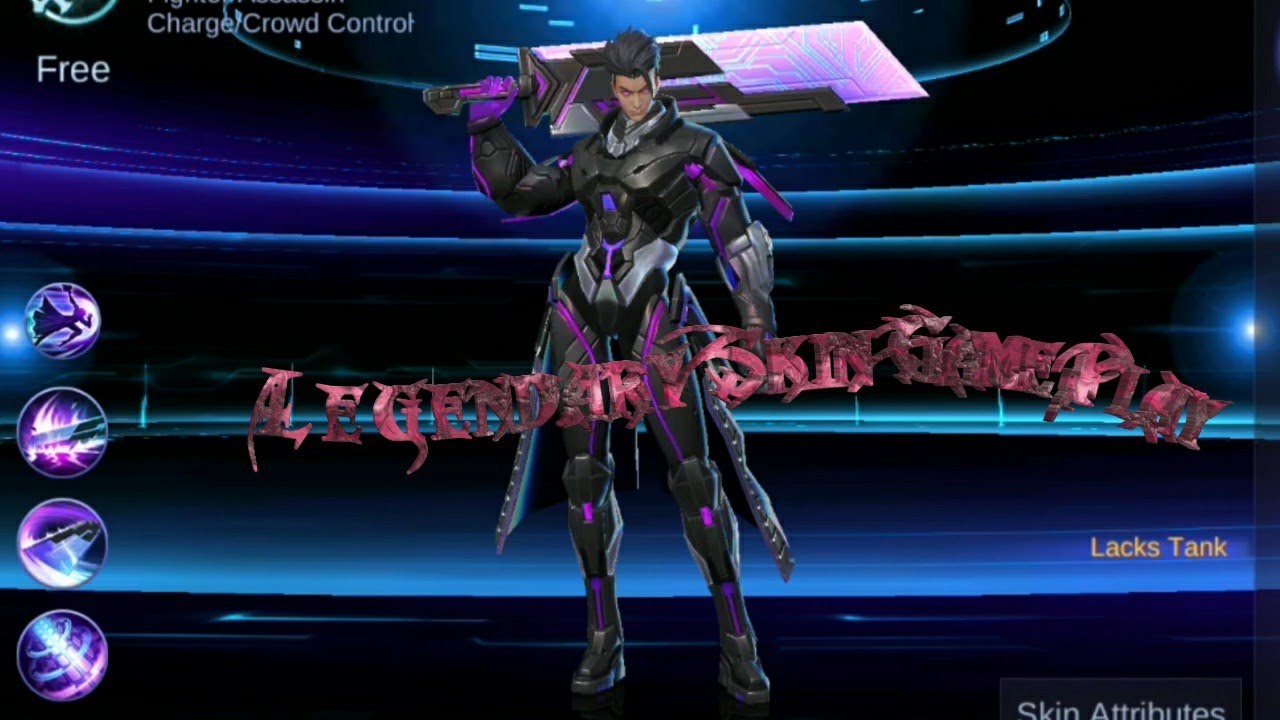 Mobile Legends: Alucard Legendary Skin Game Play - YouTube