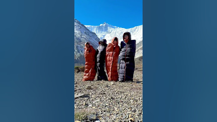 침낭으로 히말라야 등반하기 All u need is a sleeping bag #annapurnacircuit #키위랩 #kiwelab