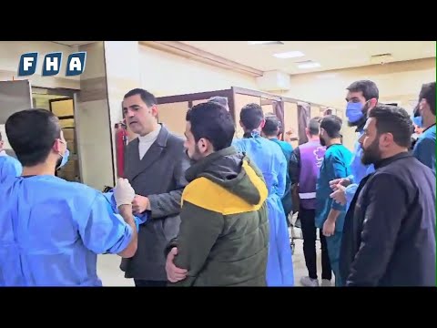 مستشفى التوليد وأمراض النساء الجامعي في مدينة حلب يستأنف عمله بشكل روتيني لتقديم الخدمات العلاجية