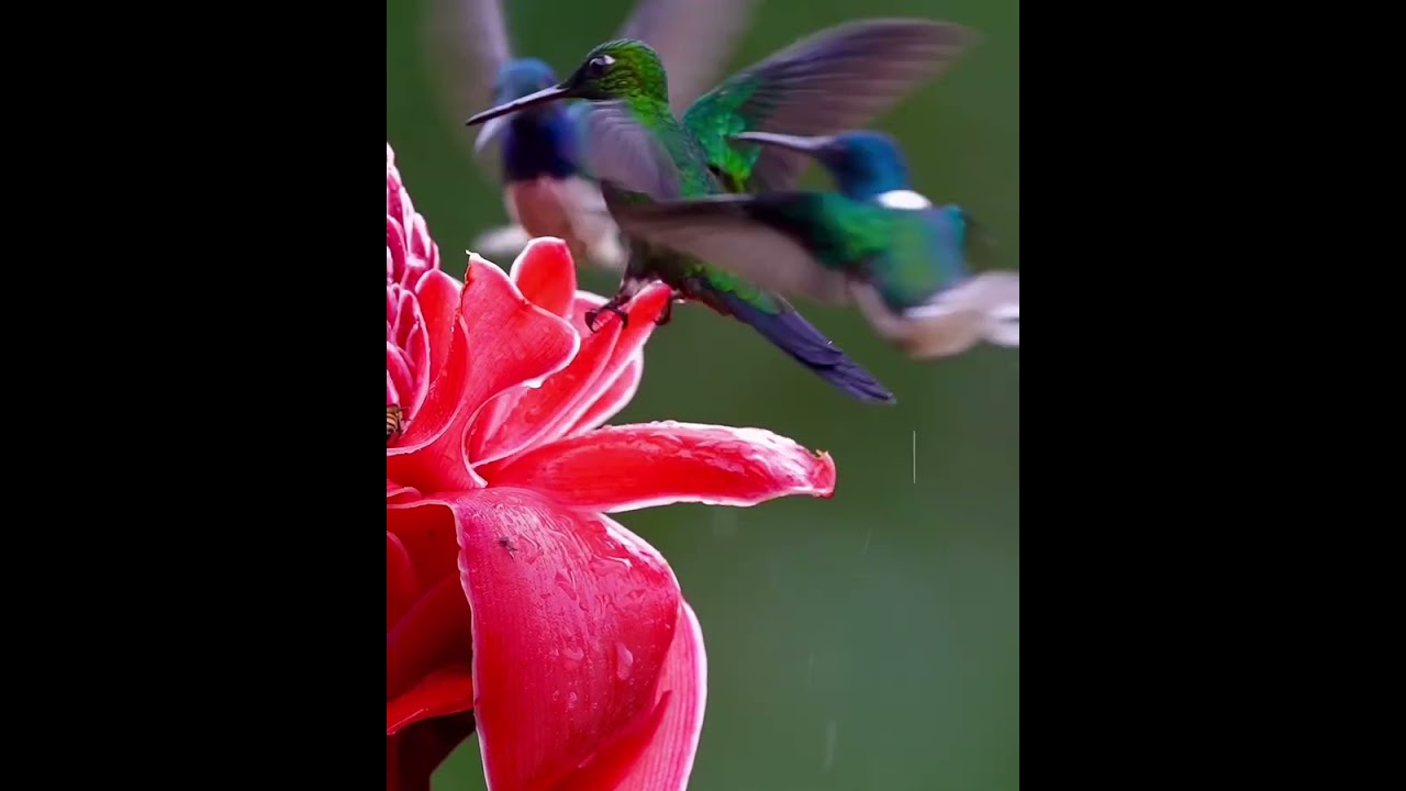 Birds in the Rain 🌧️🐦 | Nature’s Drama in Motion