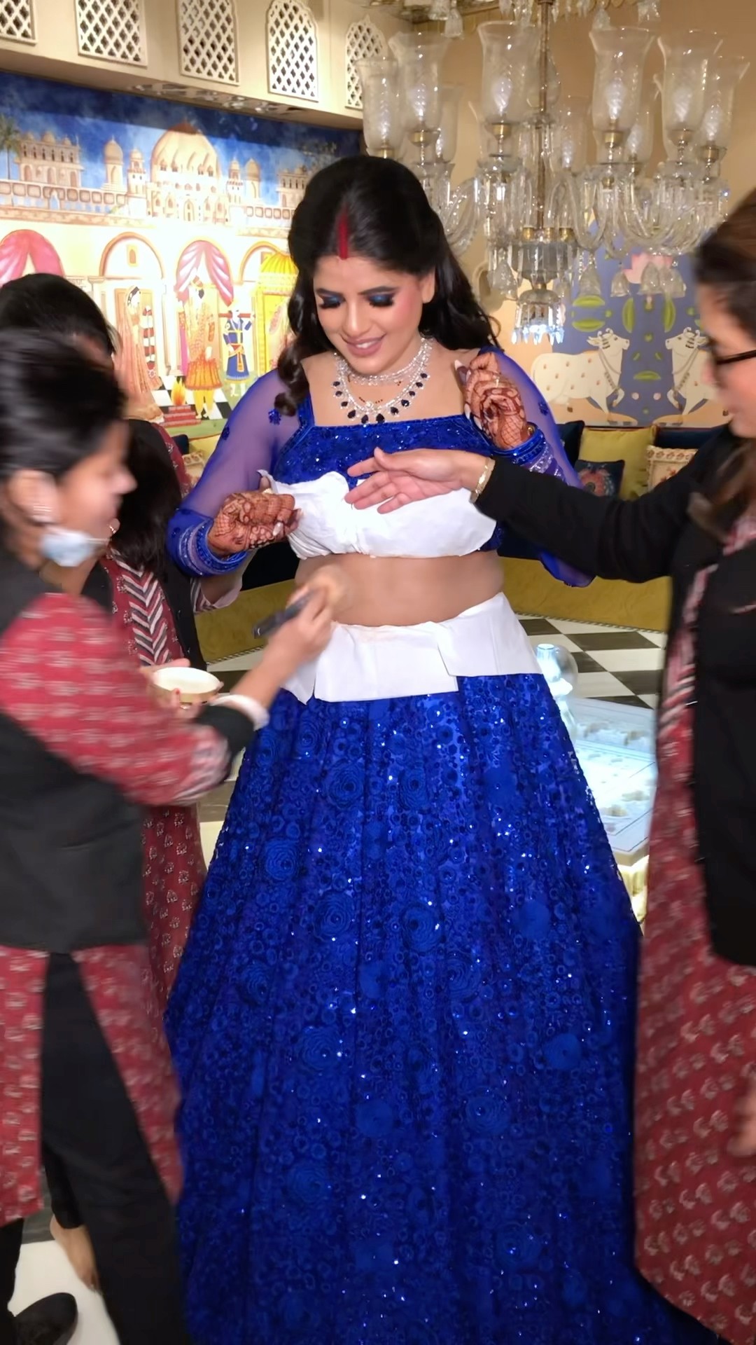 My Stunner for Reception ? Parul Garg