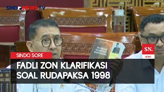 Download lagu Fadli Zon Klarifikasi soal Rudapaksa 1998 | Sindo Sore | 16/06