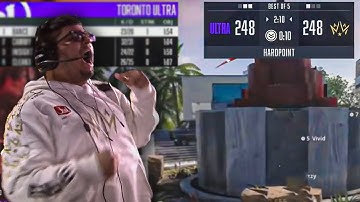 TOP 10 CRAZIEST HARDPOINT ENDINGS IN CDL COLD WAR