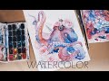 Octopus's garden | SPEEDPAINT [Watercolor]