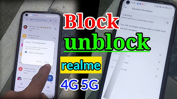 realme mobile setting blacklist number kaise nikale | realme add blacklist | realme mobile setting